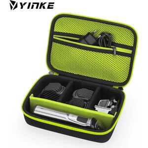 Yinke Case for Philips Norelco Multigroom Series 3000/5000/7000 Beard Trimmer Attachments Travel Storage Bag Hard Case Organizer