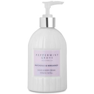 James Lane Peppermint Grove Hand & Body Cream Patchouli & Bergamot - 500ml