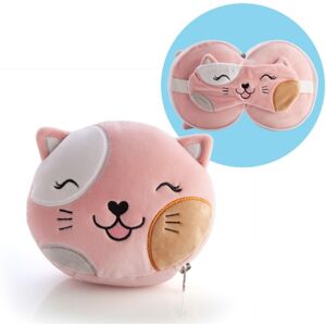 Smoosho's Pals Travel Cat Mask & Pillow