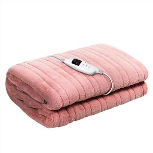 Giselle Electric Throw Rug Pink Snuggle Blanket