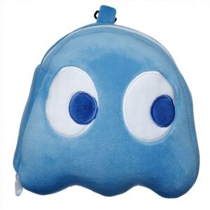 Pac Man Blue Ghost Travel Pillow & Eye Mask