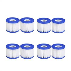 8PCS Replacement Bestway VI Filter Cartridge Inflatable Lay-Z-Spa Filters 58323