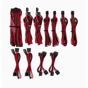 Corsair Psu Premium Individually Sleeved DC Cable Pro Kit Red Black