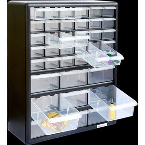 Storage Cabinet Drawers 39 Plastic Tool Box Containers Organiser Cupboard