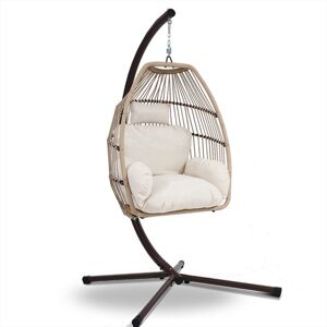 Egg Hanging Swing Chair Wicker