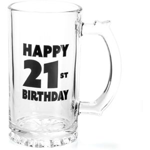 Happy 21st Birthday Beer Stein