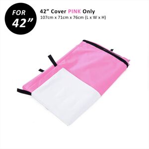 Pink Cage Cover Enclosure For Wire Dog Cage Crate 42in