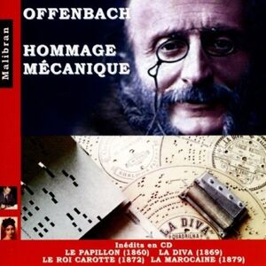 Mechanical Pianos Offenbach: Homage Mecanique CD