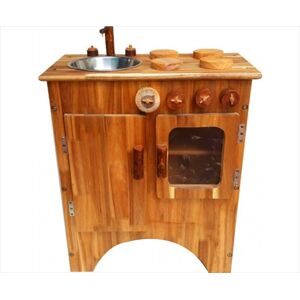Combo Wooden Stove And Sink
