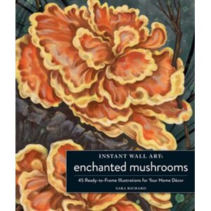 Instant Wall Art Enchanted Mushrooms