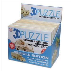 3D Puzzle - Transport assorted (Sent At Random)