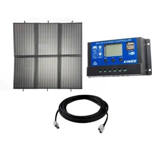 Adventure Kings 200W Solar Blanket PWM + 12m Lead Kit