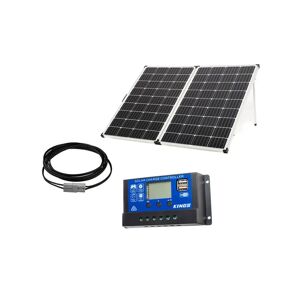 Adventure Kings 250W Folding Panel PWM + 6m Lead Kit