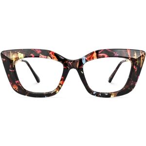 Vooglam Optical Walburga - Rectangle Floral Eyeglasses