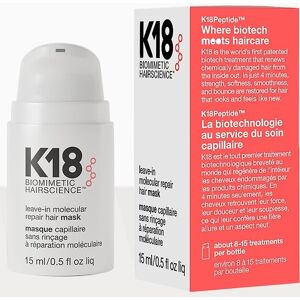 PrettyLittleThing K18 Leave In Molecular Hair Mask 15ml, Clear One Size