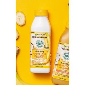PrettyLittleThing Garnier Ultimate Blends Nourishing Hair Food Banana Conditioner Dry Hair 350ml, Yellow One Size