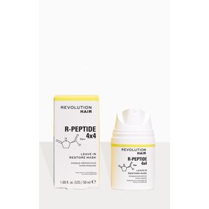 PrettyLittleThing Revolution Haircare R-Peptide 4x4 Leave-In Repair Mask 50ml, Clear One Size