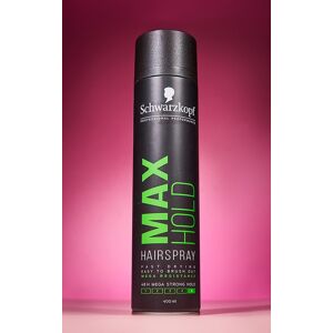 PrettyLittleThing Schwarzkopf Hair Spray Max Hold 400ml, Clear One Size