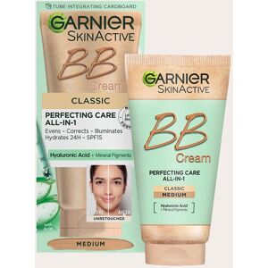PrettyLittleThing Garnier SkinActive Classic Perfecting All-in-1 BB Cream Shade Classic Medium 50 ml, Medium One Size