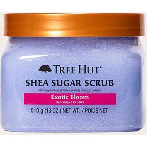 PrettyLittleThing Tree Hut Exotic Bloom Shea Sugar Scrub 510G, Blue One Size