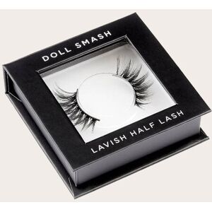 PrettyLittleThing Doll Smash Lavish Half Lashes, Black One Size