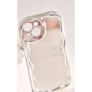 PrettyLittleThing Silver Mirrored Iphone Case, Silver 13