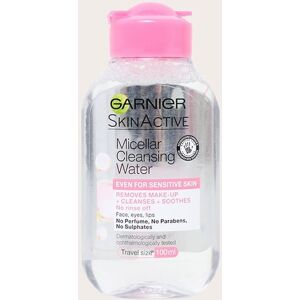 PrettyLittleThing Garnier Micellar Water Facial Cleanser Sensitive Skin 100ml, Clear One Size