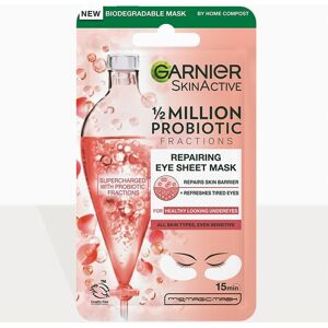 PrettyLittleThing Garnier SkinActive Probiotic Repairing Eye Sheet Mask, Clear One Size