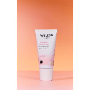 PrettyLittleThing Weleda Almond Sensitive Skin Soothing Facial Cream 30ml, Clear One Size