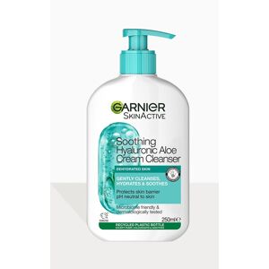 PrettyLittleThing Garnier Skin Active Hyaluronic Aloe Soothing Cream Cleanser, Clear One Size