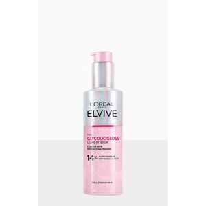PrettyLittleThing L'Oréal Paris Elvive Glycolic Gloss Leave-In Serum 150ml, Clear One Size