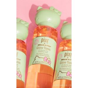 PrettyLittleThing Pixi + Hello Kitty Glow Tonic 250ml, Clear One Size