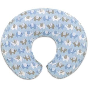 Chicco Boppy Slipcover - Blue Elephants