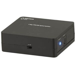 Digitech TOSLINK 3-Way Digital Optical Audio Splitter
