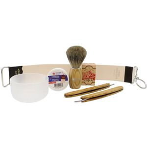 Dovo Dovo Straight Razor Travel Set (Charcoal Grey)