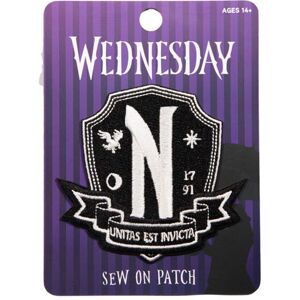 Wednesday Nevermore School Logo Patch