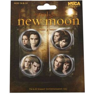 The Twilight Saga New Moon Pin Set of 4 (Cullens)