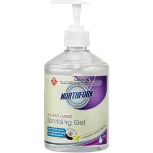 Northfork Hand Santising Coconut Gel 500mL