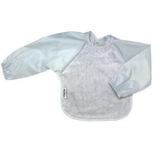 Cross Silly Billyz Long Sleeve Towel Bib (Small) - Silver