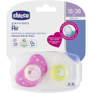 Chicco Soother Physio Air 16-36 Months 2pk - Girl