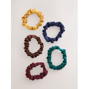Next Brown Scrunchies 5 Pack