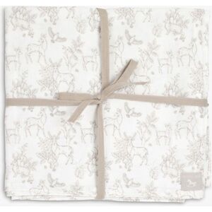 The Little Tailor The Little Tailor White Muslin 100% Cotton Baby Blanket