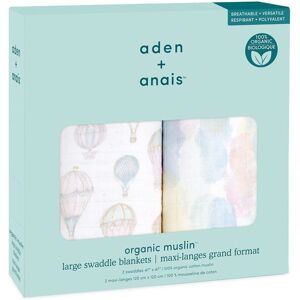 Aden + Anais Aden + Anais Pink aden+anais Pink Cotton Muslin Blankets 2 Pack