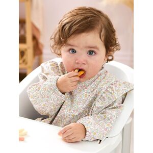 Jojo Maman Bébé JoJo Maman Bébé Pink Ditsy Floral Frill Bib