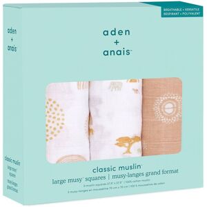 Aden + Anais aden + anais Keep Rising 100% Cotton Muslin Squares 3 Pack