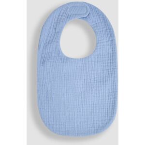 Jojo Maman Bébé JoJo Maman Bébé Blue Baby Muslin Frill Bib