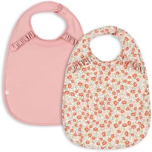 Konges Sløjd Konges Sløjd Red Dinner Bibs 2 Pack With Frill