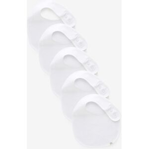 Next White 100% Cotton Baby Bibs 5 Pack