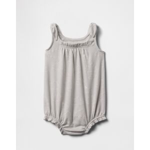 Gap Baby Supima® Bubble One-Piece - White - female - Size: 0-3 M