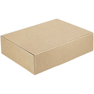 Flaschen-Geschenkkarton, offene Welle, für 3 Flaschen, natur, ab 100 Stk ratioform